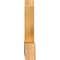 Ekena Millwork Portland Rough Sawn Timber Gable Bracket, Western Red Cedar, 48"W x 24"H x 4"D x 6"F, 12/12 Pitch GBW048X24X0406POR00RWR - alternate 3